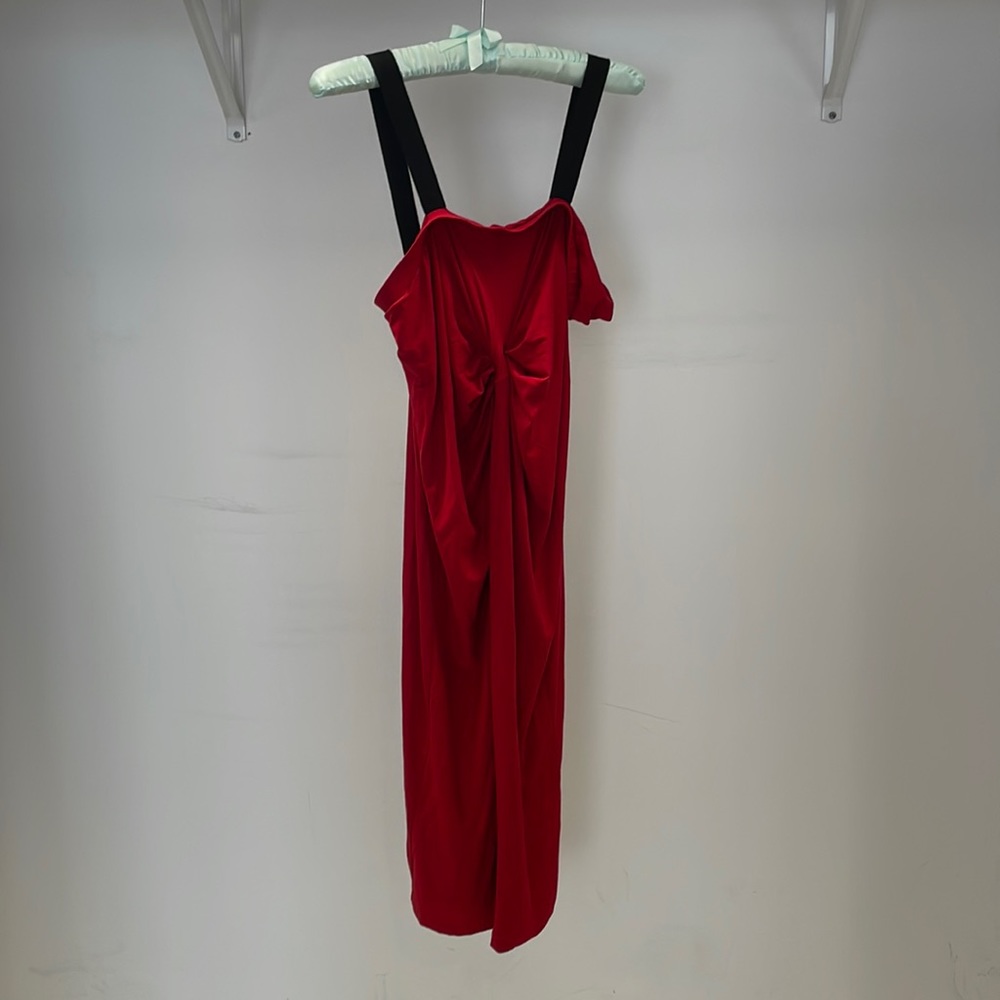Red Zero + Maria Cornejo midi dress